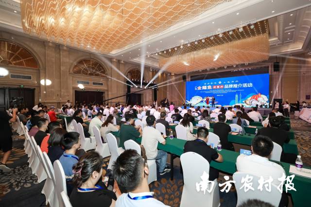 2023年夏天，广东金鲳鱼赴重庆、四川成都举行品牌推介，在川渝大地掀起“粤海粮仓”风潮。