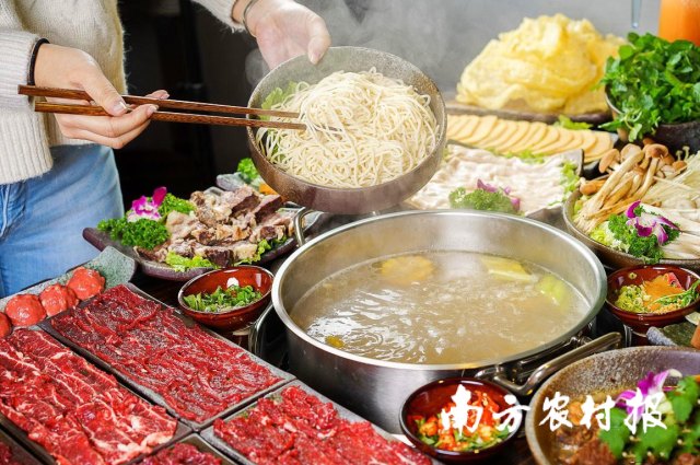 贵州牛以及黔菌，是广东潮汕牛肉暖锅店的首选。