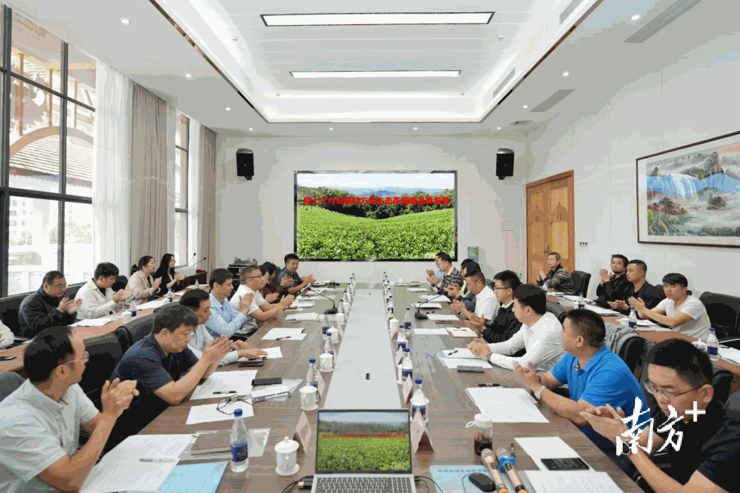 “院士工作站推动万亩生态茶园高品质发展研讨会”在云南省西双版纳傣族自治州景洪市举行。