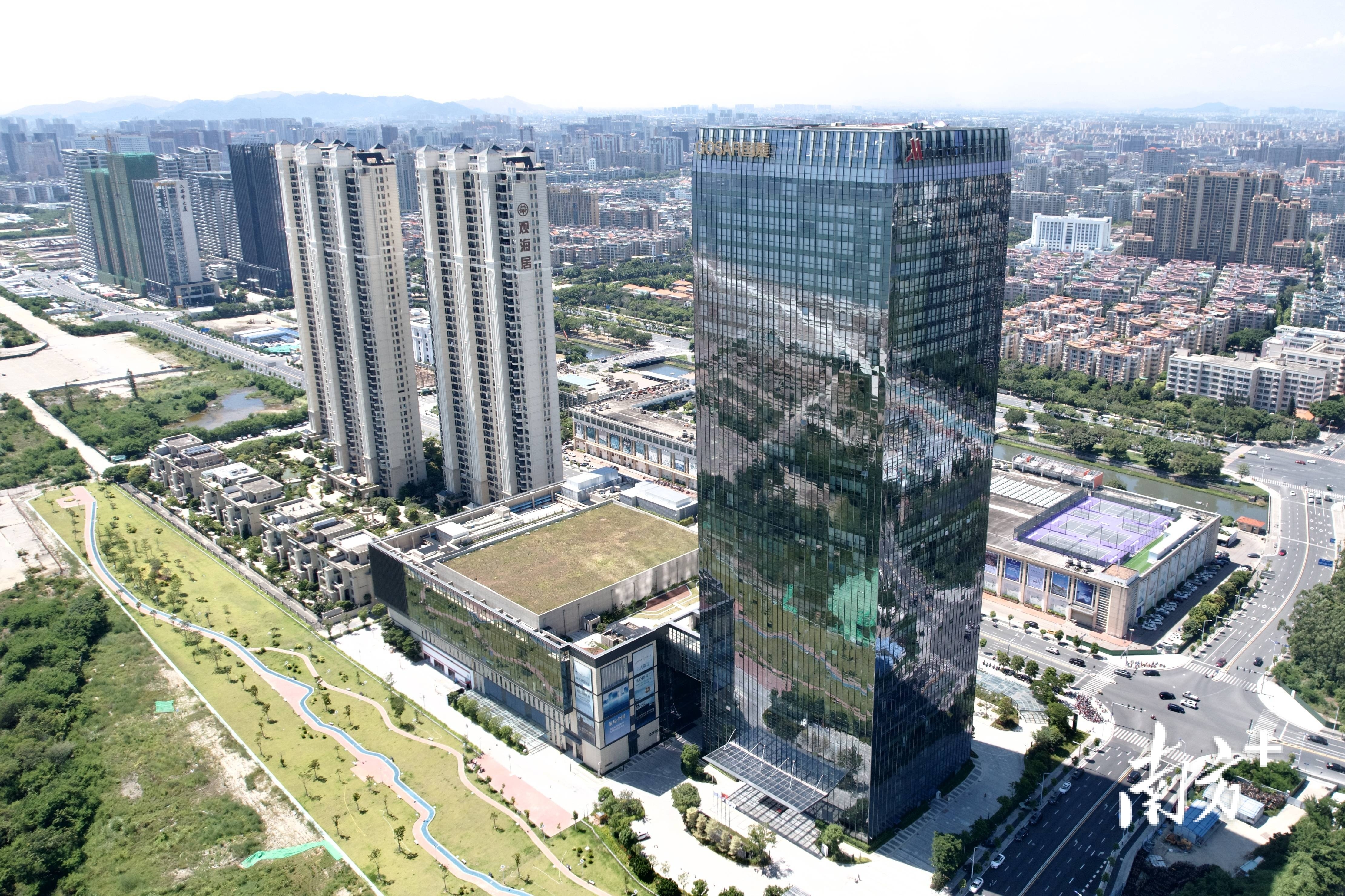 汕头珠港新城正在打造地标级生活消费商圈。  南方+ 杨立轩 拍摄