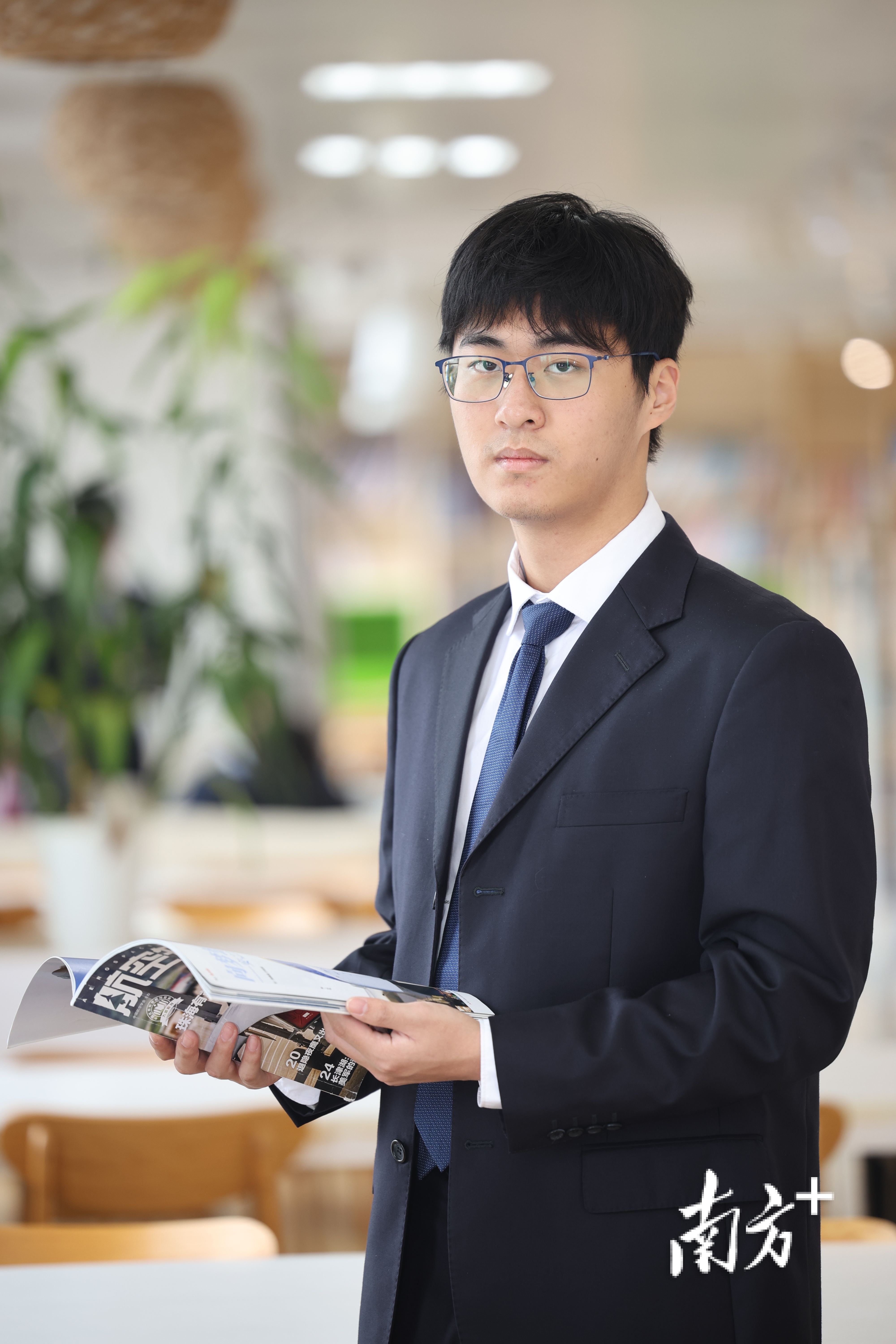 拿到剑桥大学心爱专业offer的李梓荣，自信满满。&nbsp;