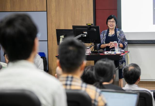 嶺南高等研究院舉辦的首場傑出學者講座。