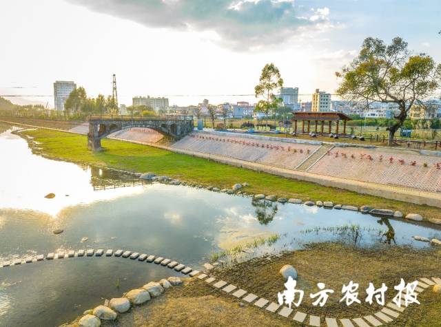 改造一河两岸，修路、修桥、修碧道，让水头变得更美。