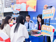 潮安区税务局走进卫浴博览会，送“税惠”宣传助企业发展