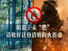 防患于未“燃” ，请收好这份清明防火指南