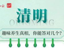 互动︱清明养生真相，你能答对几个？