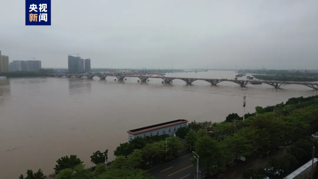 广东北江发生今年第1号洪水！流量刷新1980年历史记录