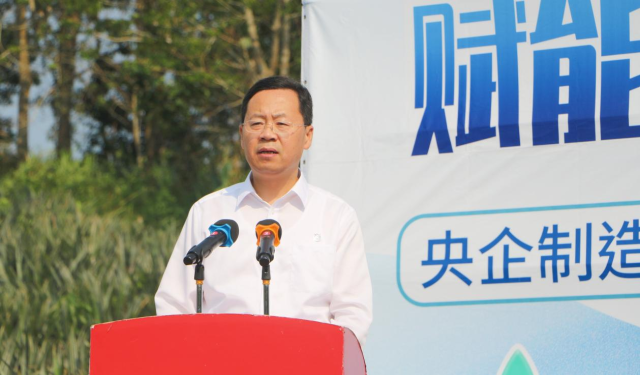 中海油化学党委副书记、工会主席李瑞清