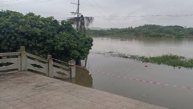 北江及周边河流正缓慢退水，周边村民生活正常