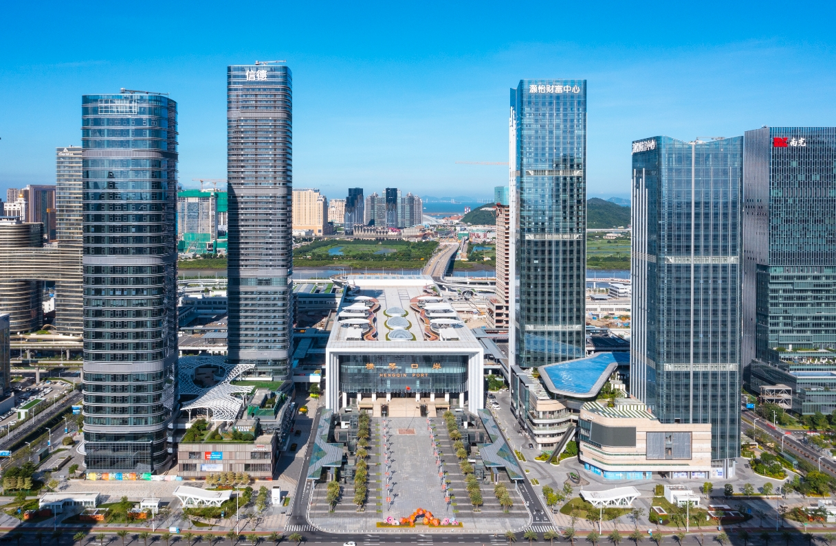 横琴口岸。关铭荣摄 横琴口岸。关铭荣摄