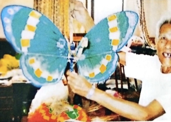 阳江风筝的一绝——吹蛾风筝。