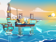 9508米！我国海上第一深井投产 | 新鲜“时”景画