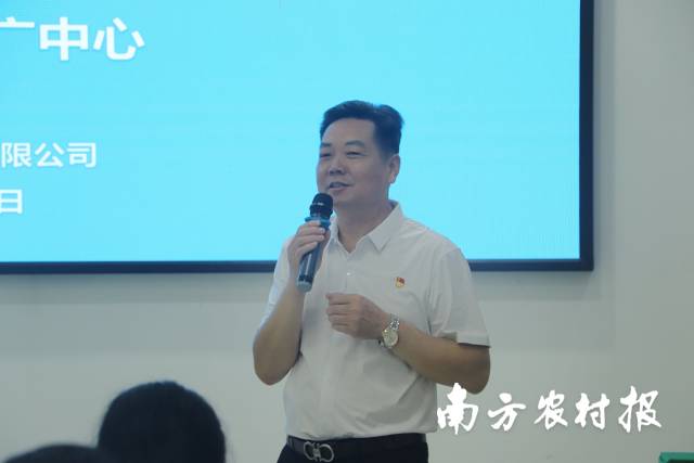 韶关市如意农机有限公司董事长陈天忠。