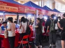 50家企业在北京路摆摊招聘，提供就业岗位近1340个