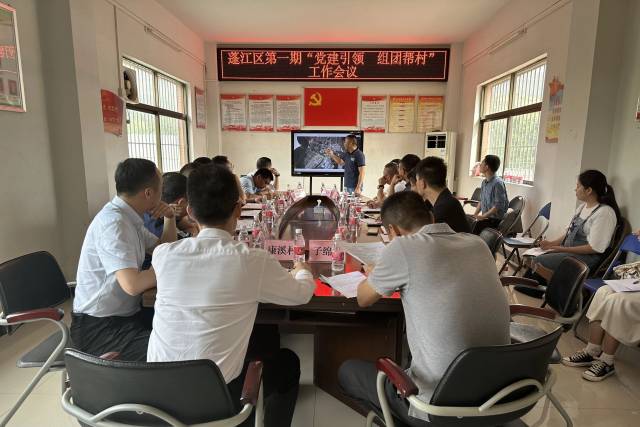 蓬江区杜阮镇中和村举办第一期“党建引领 组团帮村”工作会 