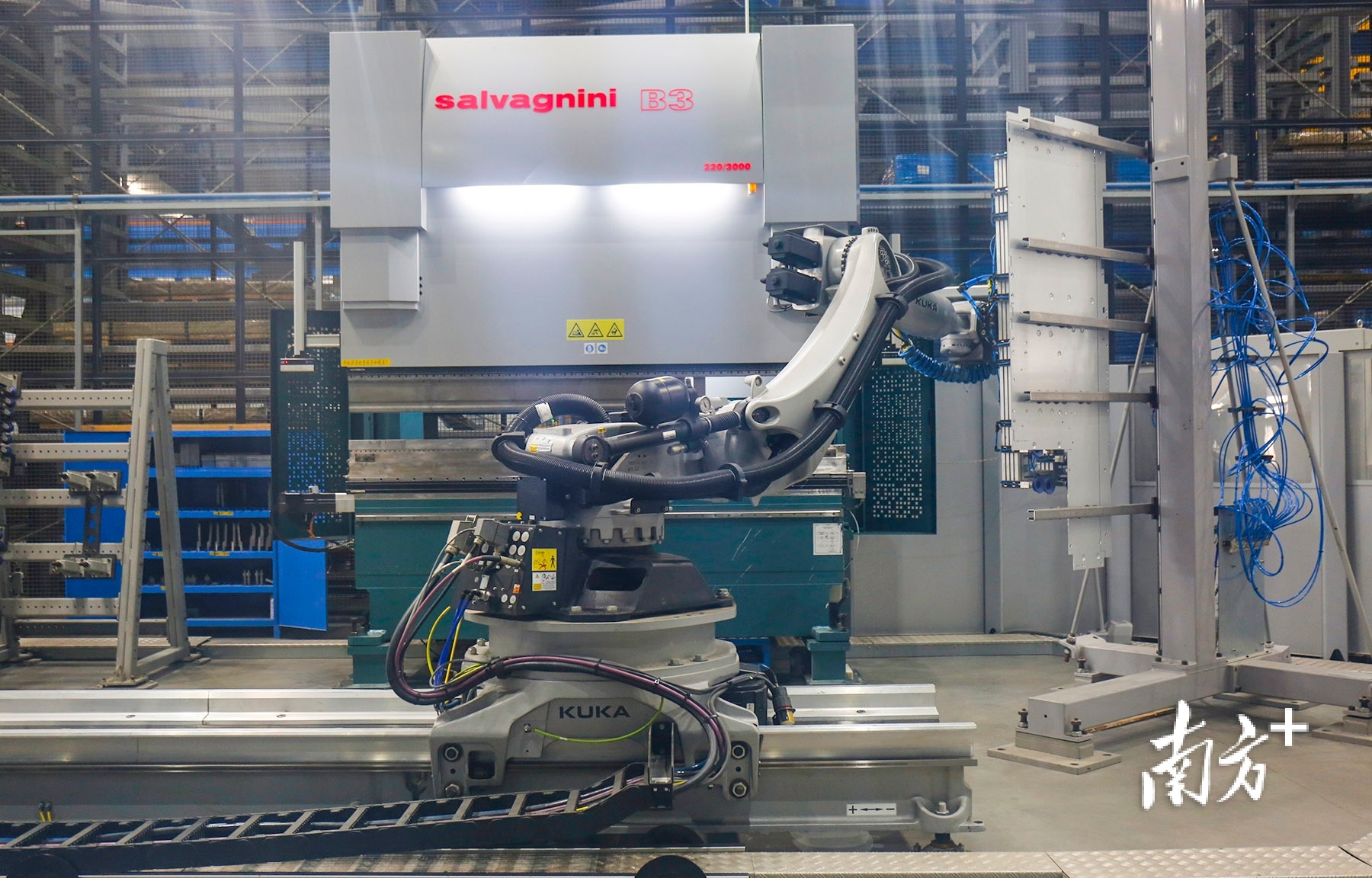 明阳电气智能车间。 南方+ 叶志文 拍摄