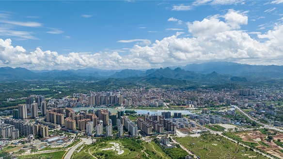 翁源縣城,。楊武 攝