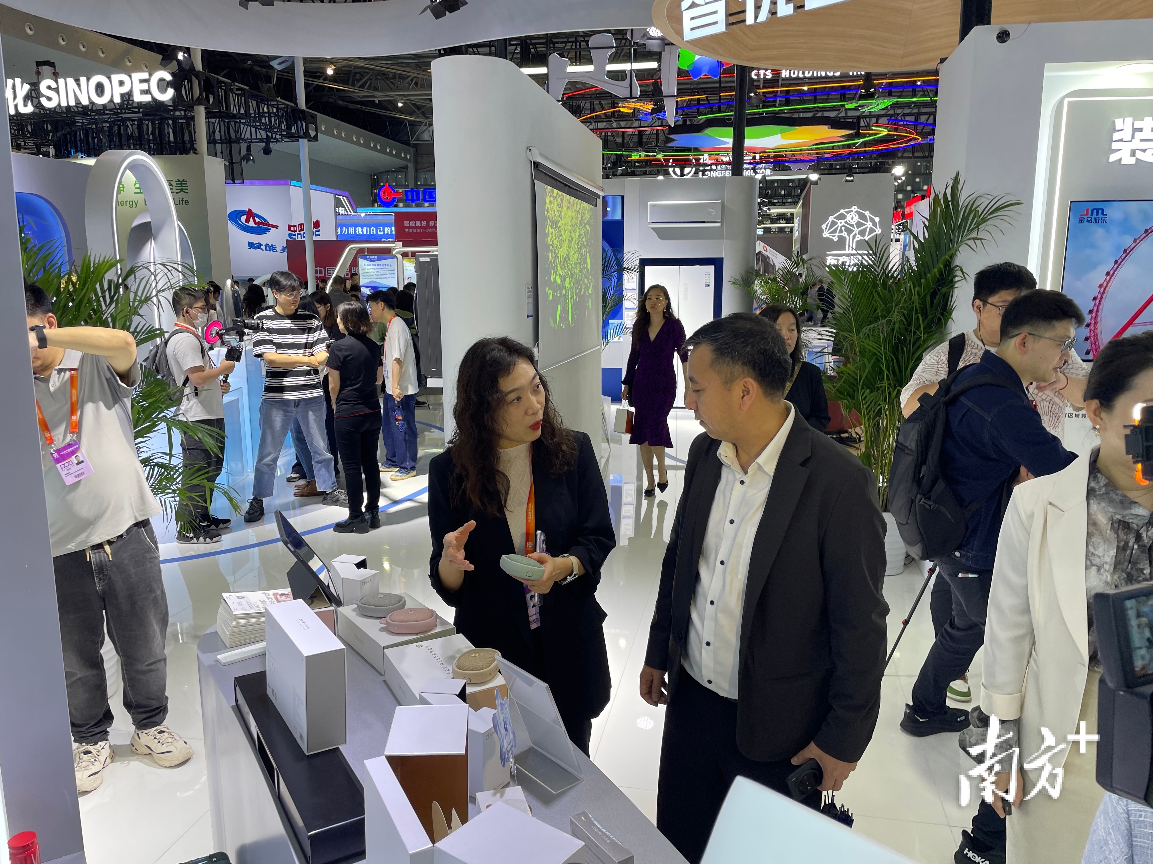 中国品牌博览会中山展馆。 南方+ 雷海泉 拍摄