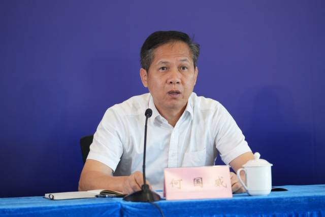 广东省农业农村厅二级巡视员何国威。