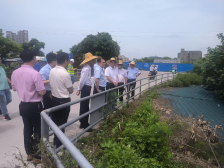 梁荣杰带队到茂名滨海新区调研督导农村生活污水治理和渔港经济区规划建设工作