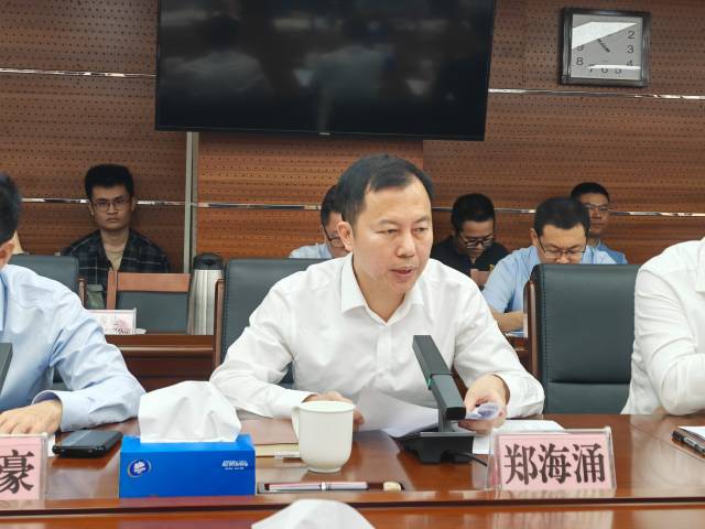 揭阳市农业农村局局长郑海涌。