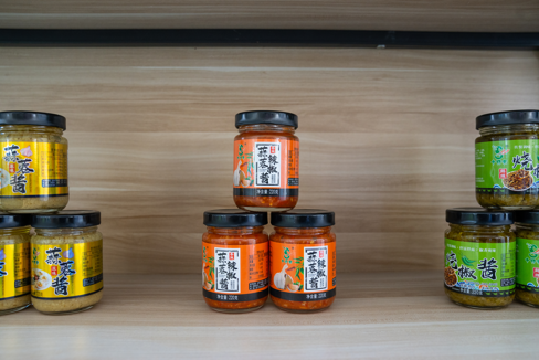 蒜蓉辣椒酱 谭家富摄