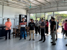 南沙榄核镇委党校村（社区）分教点观摩交流活动走进合沙村