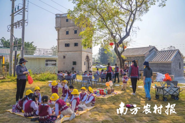 江门市开平市塘口镇裡村村大力发展研学旅游。 江门市开平市塘口镇裡村村大力发展研学旅游。