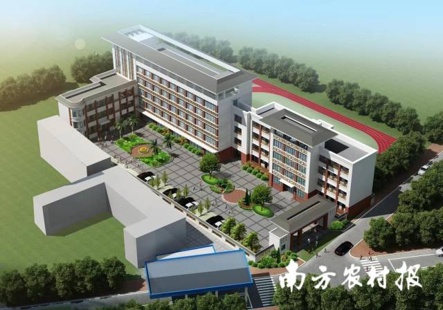 饶北乡村振兴人才培训基地效果图。