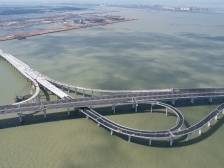 对接深中通道，南中高速万顷沙海上互通全面贯通