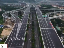 即将开通！70秒带你打卡中开高速中山段｜深中一体 抢先体验