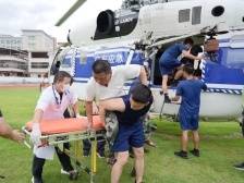 滚动|直升机出动，平远泗水镇首批被困人员救出