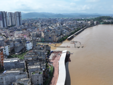 全省仍有7个水文站超警戒，西江出现5年一遇洪水