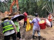 蕉岭33条中断道路全部抢通