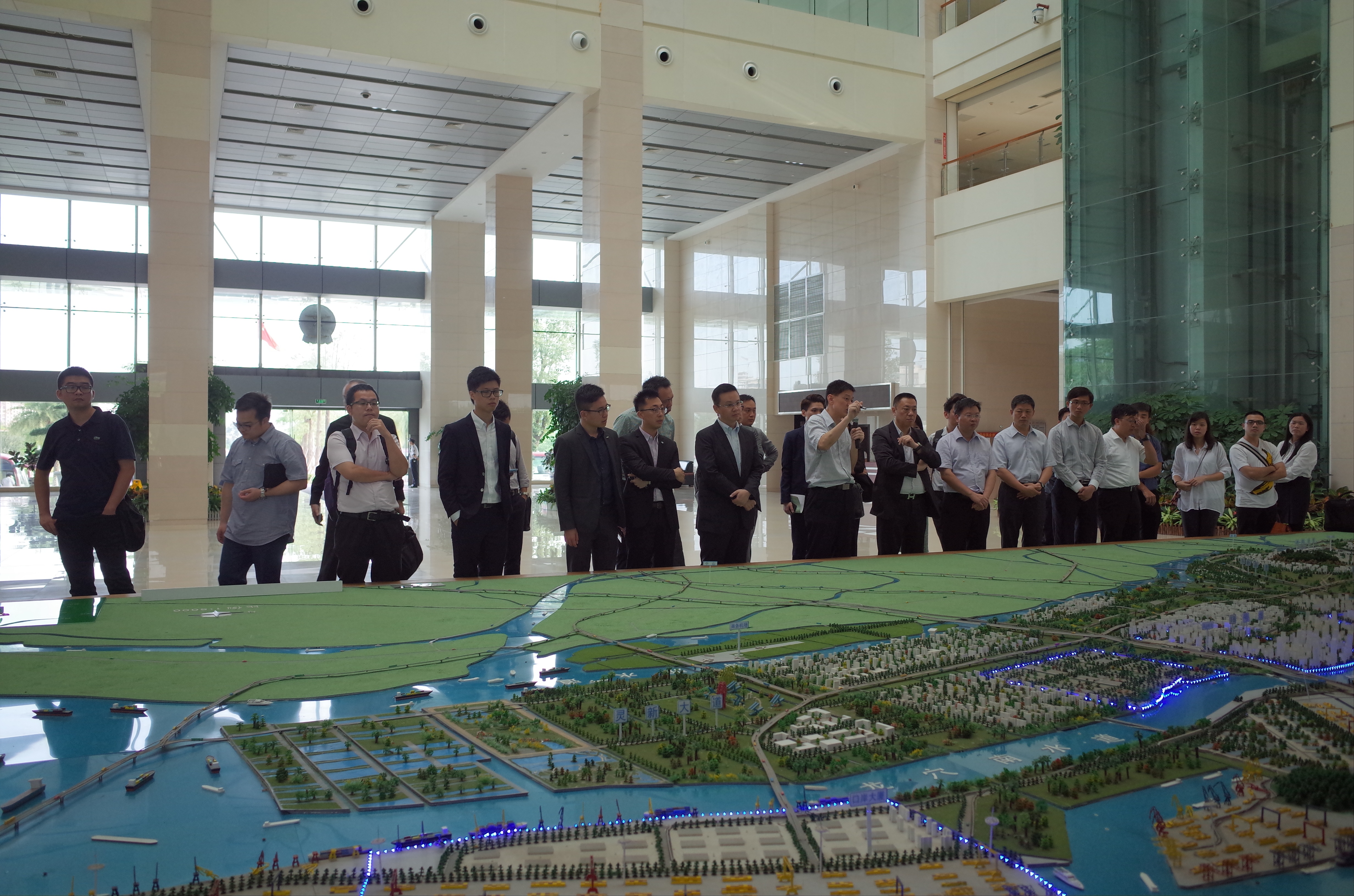 2015年的横琴展厅。