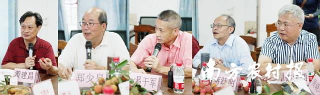 专家对四个新品种连连称赞。