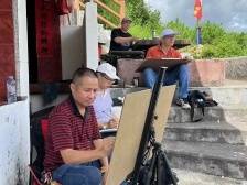 兴宁市“百千万工程”美术采风展览活动走进黄陂镇黄石村