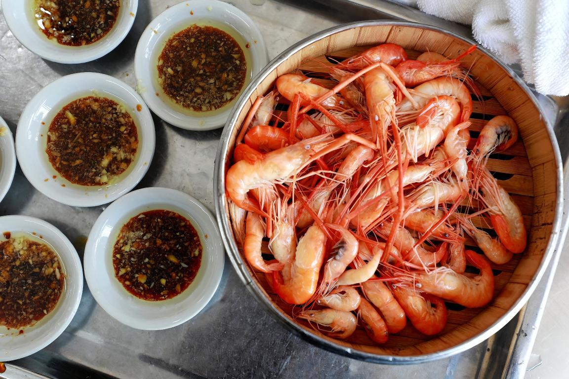 西江河虾。赖家乐 摄 西江河虾。赖家乐 摄