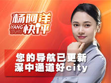 您的导航已更新 深中通道好city|杨阿洋快评