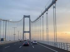 百余香港居民乘公交组团“打卡”深中通道