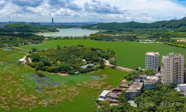 树田滨水休闲公园实景图