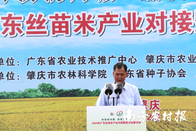 肇庆市人民政府副秘书长陈剑辉。