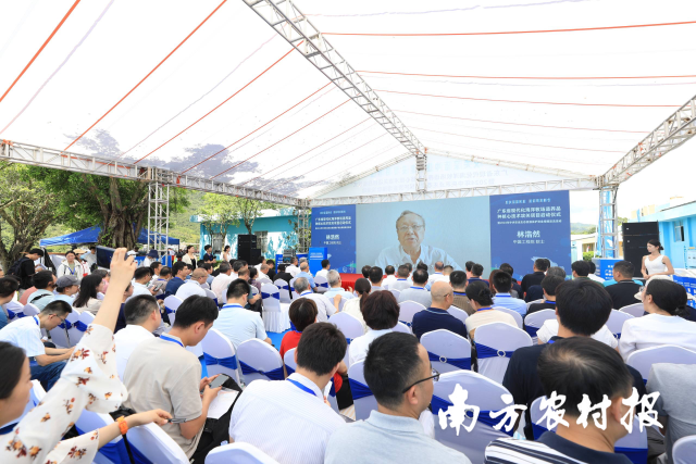 中国工程院院士林浩然视频致辞。