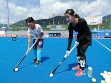 云浮青少年曲棍球运动员积极备战全运会