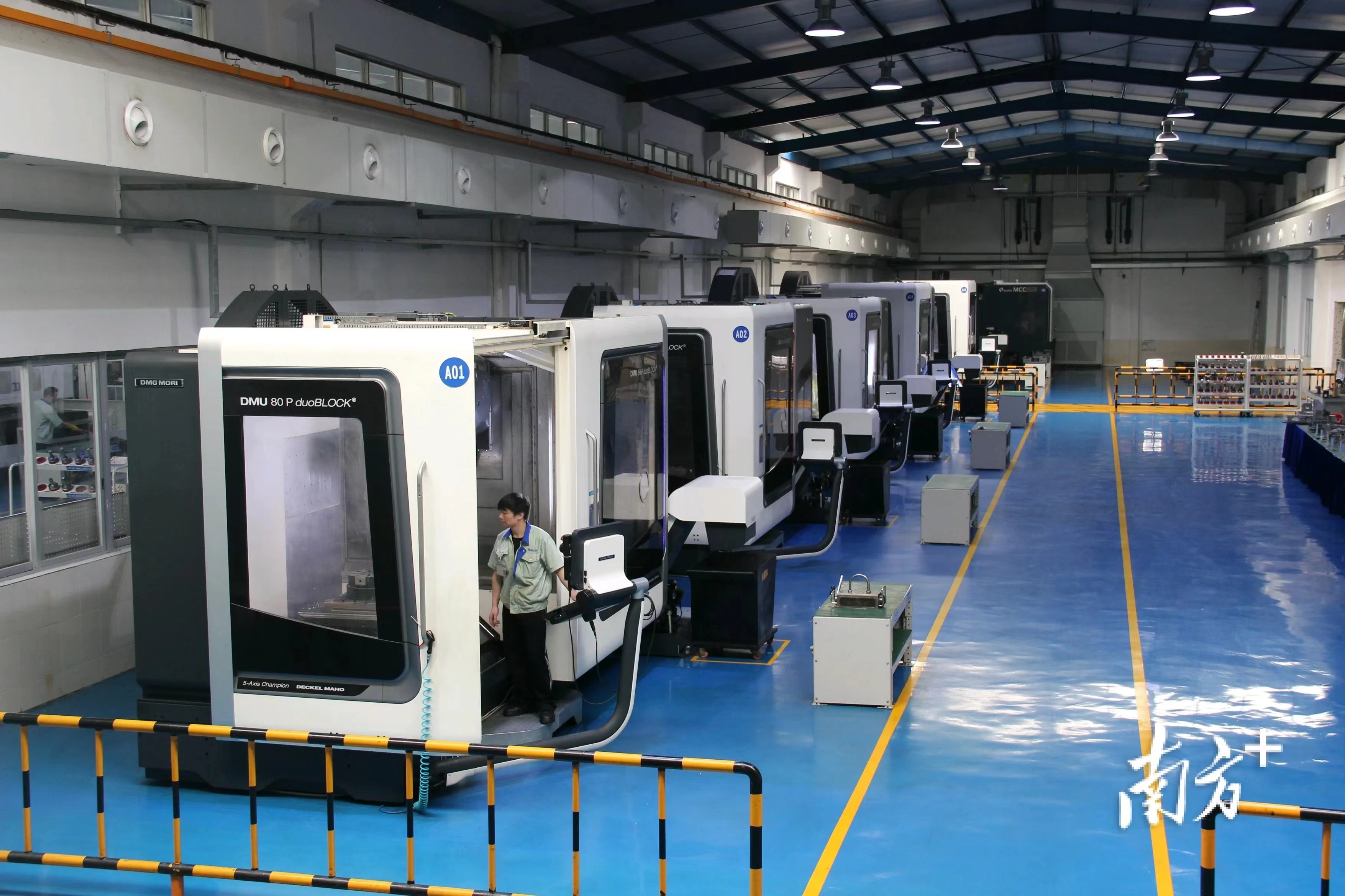 文灿股份生产车间。资料图片