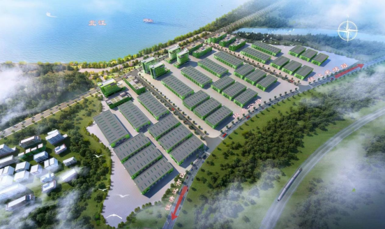 清远飞来峡食品加工产业园效果图