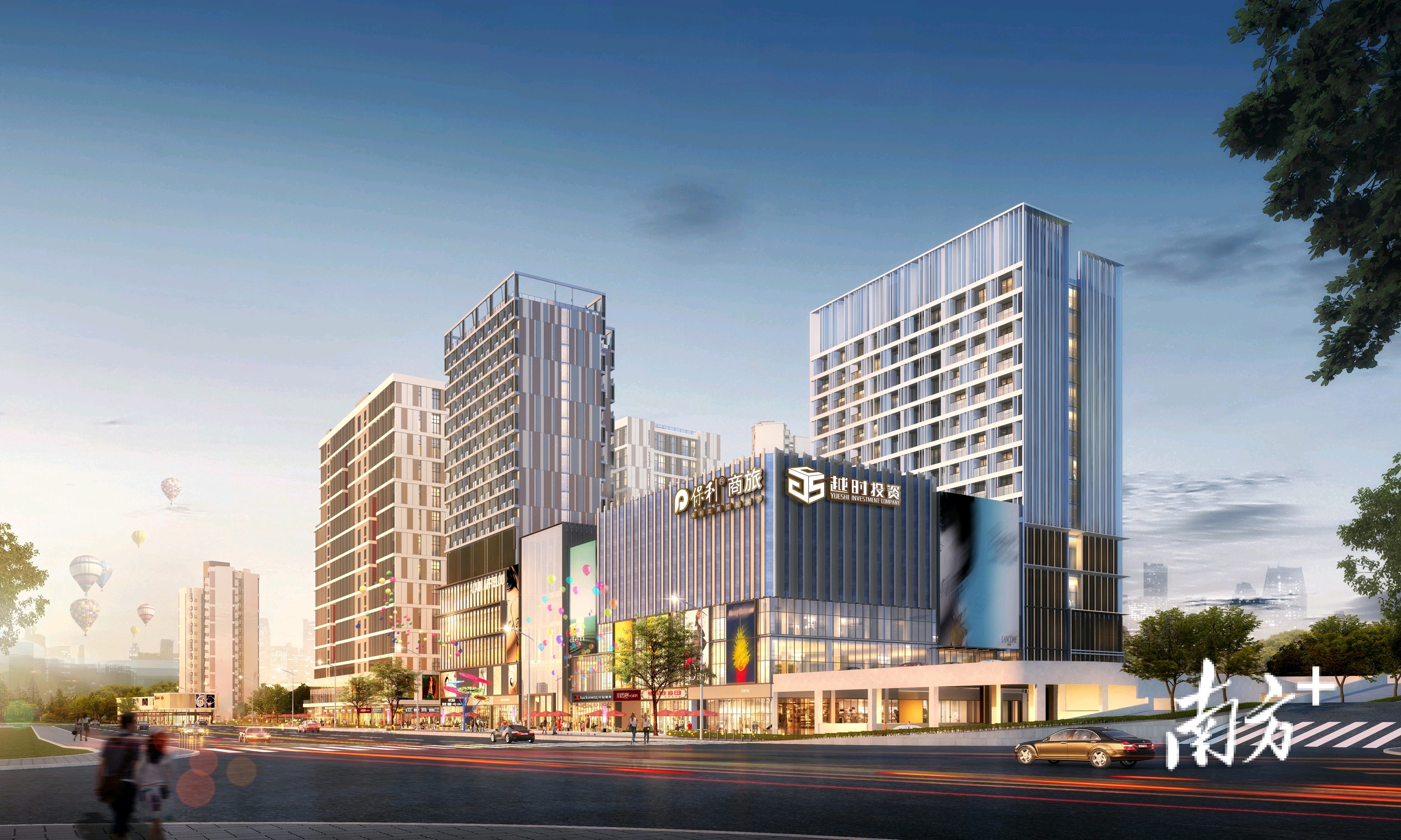 云山峰境商业项目总建筑面积约17万平方米，集商业、酒店、公寓、写字楼多元复合业态为一体。&nbsp; 资料图片