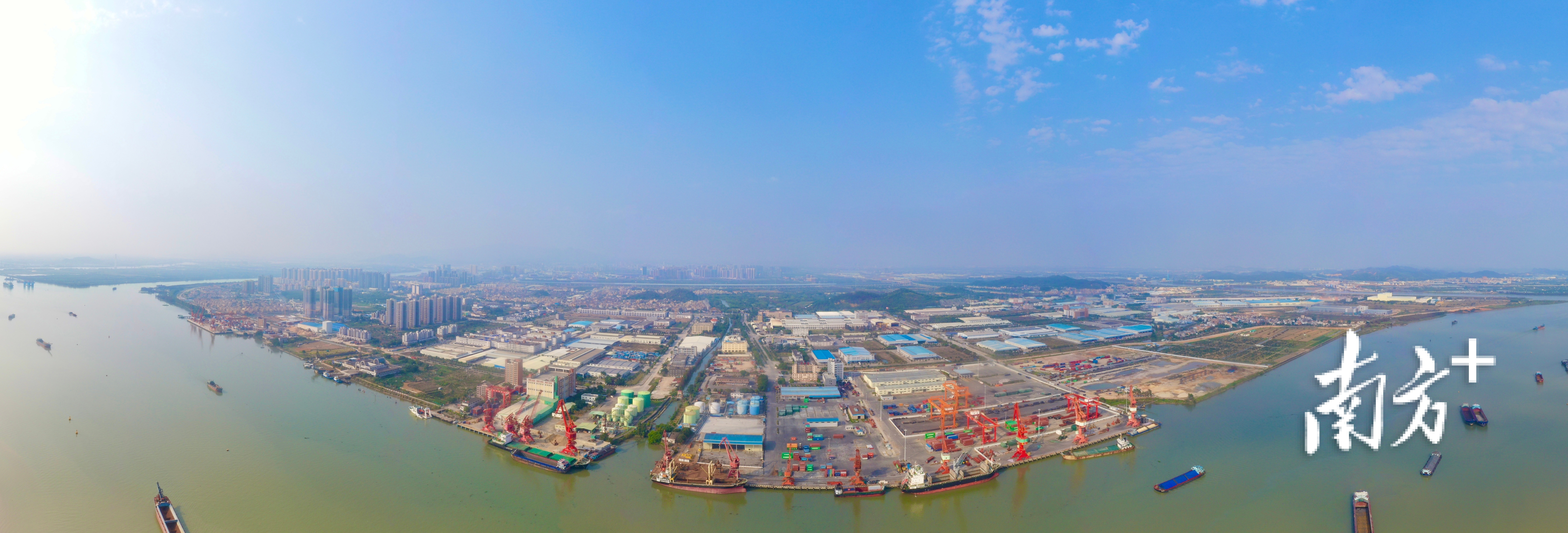 新会港。杨兴乐 摄