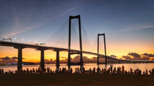 深读｜深圳游客“占领”马鞍岛，深中通道日出走红大湾区