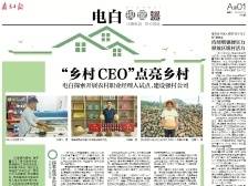 “乡村CEO”点亮乡村｜一文速览《南方日报·电白视窗》180期